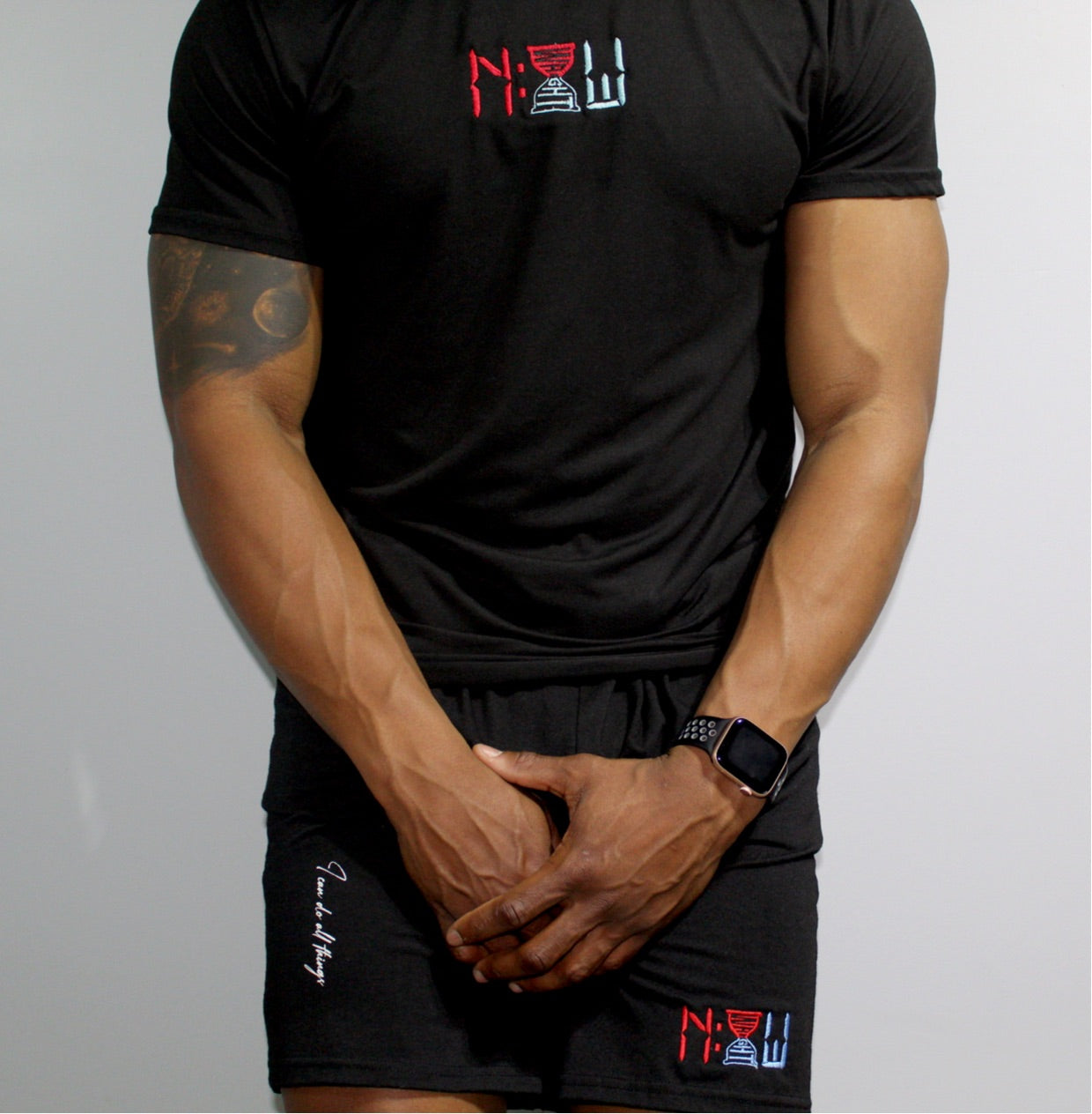 LVFT Shirt Mens Medium M Black Short Sleeve Performance Athletic